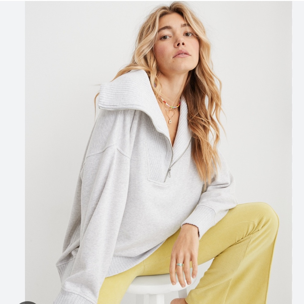 Aerie Down to Earth Quarter Zip